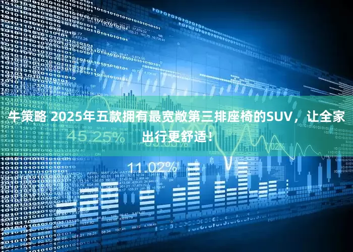 牛策略 2025年五款拥有最宽敞第三排座椅的SUV，让全家出行更舒适！
